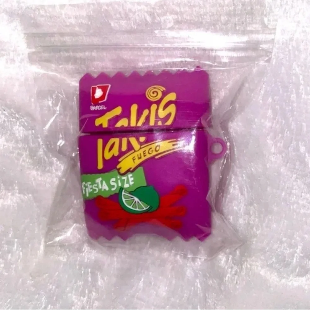 Takis‎ Potato Chips Airpods Case cover for 1 or 2 Generation Silicone earphone*